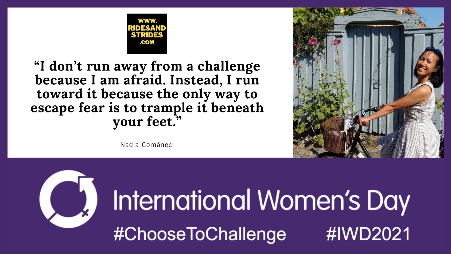 Happy International Women’s Day! #ChooseToChallenge